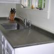 L-Shape Counter Top Welded With Sink